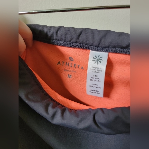 Athleta gray bathingsuit skirt‎ Medium - Picture 2 of 3